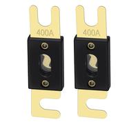 Heschen ANL FUSE Anl-400 400 Amp pour auto Véhicules Système audio Feuille Doré et Noir Lot de 2