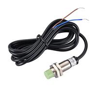 Heschen Capteur de proximité inductif PR12-4DC de type cylindrique, détection de 4 mm, M12 rond, 12-24 VDC 2 fils, non blindé, NC(normalement fermé) CE