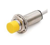 Heschen Commutateur de capteur de proximité inductif 10 mm, HS-M18-Ni10-AP6, non intégré, type cylindrique, DC10-30 V 200 mA, PNP NO (normalement ouvert), 3 fils, CE