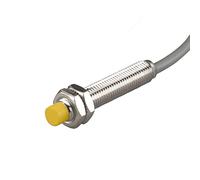 Heschen Commutateur de capteur de proximité inductif 4mm, HS-M8-Ni4-AP6, non intégré, type cylindrique, DC10-30V 200mA, PNP NO (normalement ouvert), 3 fils, CE