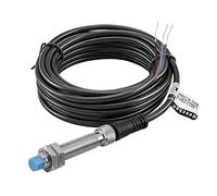 Heschen Commutateur de capteur de proximité inductif M8, LJ8A3-2-Z/BY-G, détecteur 2 mm, 10-30 VDC 200 mA, PNP normalement ouvert (NO), 3 fils