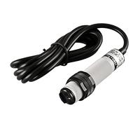 Heschen Commutateur de proximité photoélectrique infrarouge M18, type de réflexion diffuse, E3F-DS100P2, distance de détection 10-100 cm, 10-30 VDC 200 mA, PNP normalement fermé (NC), 3 fils