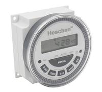 Heschen Commutateur de relais programmable hebdomadaire LCD numérique 220-250 VAC 16 A SPST 4 broches