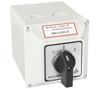 Heschen Commutateur rotatif universel SZW26-63/D303.3D avec boîtier extérieur