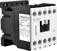 Heschen Contacteur AC 220 VAC 50/60 Hz 16 A HSC1-16M01 3P 3NO + 1NC Aux 35 mm Montage sur rail DIN pour la fabrication industrielle et l'automatisation