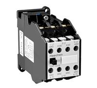 Heschen Contacteur CA, CJX1-22/22, bobine CA220V 50/60Hz, 3 pôles, 2NO+2NC, 380V 22A