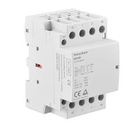 Heschen Contacteur ca domestique, HS1-63, 4 pôles 2NO 2NC, CA 220V / 240V tension de bobine, 35mm montage sur Rail DIN
