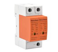 Heschen Dispositif de Protection Contre Les surtensions, LYD1-C40/275, 2P 275V 20KA, Anti-feu, parafoudre Basse Tension, Montage sur Rail DIN 35mm