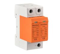 Heschen Dispositif de protection contre les surtensions SPD, HS-15T, 1+N-PE 275 VAC, type T1+T2, ignifuge, parafoudre basse tension, montage sur rail DIN 35 mm