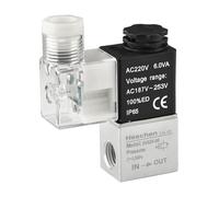 Heschen électrique pneumatique Électrovanne 2V025-08 220 VAC PT1/4 2/2 voies normalement fermé