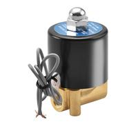 Heschen Électrovanne électrique en laiton, 2W-025-06, PT1/8'', DC12V, eau à Action directe, vanne de remplacement normalement fermée