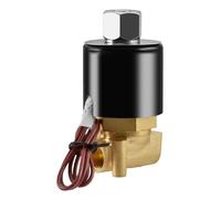 Heschen Électrovanne électrique en laiton, 2W-025-08K, PT1/4'', DC24V, eau à action directe, vanne de remplacement normalement ouverte