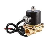 Heschen Électrovanne électrique en laiton, 2W-160-15J, PT1/2'', DC12V, eau à Action directe, vanne de remplacement normalement fermée
