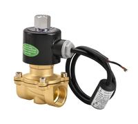 Heschen Électrovanne électrique en laiton, 2W-200-20K, PT3/4'', DC12V, eau à action directe, vanne de remplacement normalement ouverte