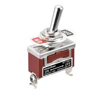 Heschen interrupteur à bascule en métal, RT1021, SPST, maintenu ON/OFF, 2 positions, 15A 250VAC, CE