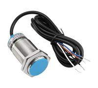 Heschen Interrupteur de capteur de proximité capacitif M30, type bouclier, LJC30A3-10-Z/CY, détection 1-10 mm, 10-30 VDC 200 mA, PNP NO+NC, 4 fils