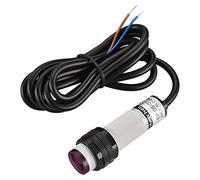 Heschen Interrupteur de proximité photoélectrique infrarouge M18, type de réflexion diffuse, E3F-DS100Y1, distance de détection 10-100cm, 90-250VAC 400mA, normalement ouvert (NO), 2 fils