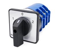 Heschen Interrupteur rotatif à came LW28-125/D303.3 125A 660VAC ON/OFF/ON 3 positions 3 phases