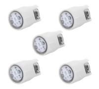 Heschen Lampe LED 220 V uniquement pour LA128 16 mm Interrupteur à bouton-poussoir 1NO 1NC 5 broches (blanc)