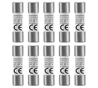 Heschen Lot de 10 fusibles cylindriques en céramique RT18-32 (RO15) 10 x 38 mm 20 A 500 V CE