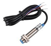 Heschen M12 Détecteur de proximité inductif, Type blindé, LJ12A3-2-Z/BX, Détecteur 2mm, 10-30VDC 200mA, NPN normalement ouvert (NO), longueur du câble 200cm, 3 fils