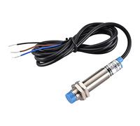 Heschen M12 Détecteur de proximité inductif, Type non blindé, LJ12A3-4-Z/BX, Détecteur 4mm, 10-30VDC 200mA, NPN normalement ouvert (NO), 3 fils