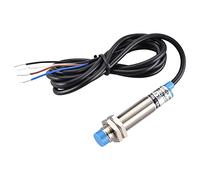 Heschen M12 Détecteur de proximité inductif, Type non blindé, LJ12A3-4-Z/CX, Détecteur 4mm, 10-30VDC 200mA, NPN NO+NC, 4 fils