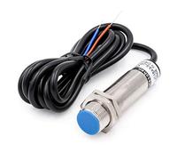 Heschen M18 Capacitif Capteur De Proximité Commutateur, Type De Bouclier, LJC18A3-5-J/EZ, Détecteur 1-5mm, 90-250VAC 400mA, Normalement ouvert (NO), 2 fils