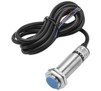 Heschen M18 Capacitif Capteur De Proximité Commutateur, Type De Bouclier, LJC18A3-5-Z/AY, Détecteur 1-5mm, 10-30VDC 200mA, PNP Normalement fermé (NC), 3 fils