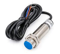 Heschen M18 Capacitif Capteur De Proximité Commutateur, Type De Bouclier, LJC18A3-5-Z/BY, Détecteur 1-5mm, 10-30VDC 200mA, PNP Normalement ouvert (NO), 3 fils