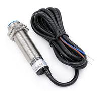 Heschen M18 Capacitif Capteur De Proximité Commutateur, Type De Bouclier, LJC18A3-5-Z/CX, Détecteur 1-5mm, 10-30VDC 200mA, NPN NO+NC, 4 fils
