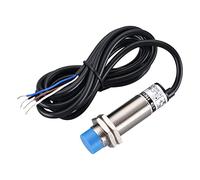 Heschen M18 Capacitif Capteur De Proximité Commutateur, Type de non-bouclier, LJC18A3-B-Z/CY, Détecteur 1-10mm, 10-30VDC 200mA, PNP NO+NC, 4 fils