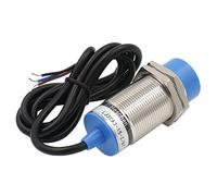 Heschen M30 Commutateur de capteur de proximité inductif, type sans blindage, LJ30A3-15-Z/BY, détecteur 15mm, 90-250VAC 400mA, PNP normalement ouvert (NO), 3 fils