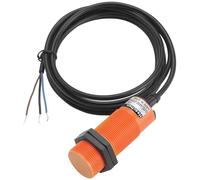 Heschen M30 Interrupteur capacitif de capteur de proximité distance de détection 1-20 mm, 10-30 VCC 200mA, 3 fils (NPN NO,SZC-M30-20DN)