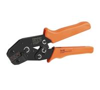 Heschen Mini pince à sertir à cliquet, SN-48B, outils de sertissage de bornes non isolées, utilisation pour 0,5-1,5mm² (22-16 AWG), orange