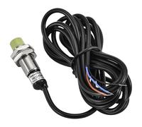 Heschen PR12-4DN2 Capteur de proximité inductif Type cylindrique Détection 4 mm, M12 rond, 12-24 VDC 3 fils, non blindé, NPN NC (normalement fermé) CE