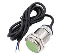 Heschen PR30-10DC Capteur de proximité inductif type cylindrique 10 mm, M30 rond, 12-24 VDC 2 fils, blindé, NC (normalement fermé) CE