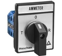 Heschen Sélecteur de came rotatif universel SZW26-20/LH3.3 660 V 20 A 4 positions 3 phases 12 bornes