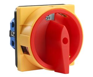 Heschen SZW26-20/2GS Commutateur de sélecteur de came rotatif universel AC660 V 20 A, 2 positions 2 phases 8 bornes, commutateur d'alimentation à transfert manuel pour commande moteur et générateur