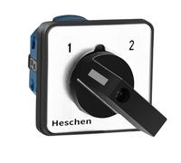 Heschen SZW26-20/N22.2 Interrupteur à came universel 2 positions 8 bornes CE 660 V 20 A