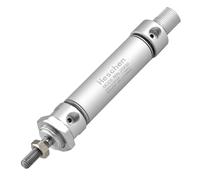 Heschen Vérin pneumatique mince, MAL 20-50, PT1/8'' Port, Alésage 20mm, Course 50mm, Double Effet