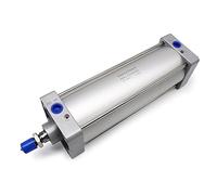 Heschen Vérin pneumatique Standard, SC 100-250, PT1/2'' Port, Alésage 100mm, Course 250mm, Double Effet