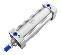 Heschen Vérin pneumatique Standard, SC 63-150, PT3/8'' Port, Alésage 63mm, Course 150mm, Double Effet