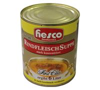 Hesco soupe de bœuf claire fortement concentrée soupe en boîte 850ml