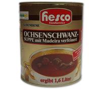 Hesco soupe de queue de bœuf liée concentré extra riche en viande 850ml