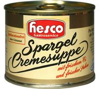 Hesco Velouté d'asperges à l'œuf et à la crème fraîche 5 boîtes 1060ml