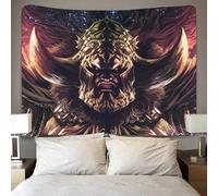 HESHS Elden Ring Tapisserie 3D Effet - Art Mural Tissu Décoratif, Décoration Murale Pour Chambre À Coucher, Tenture Artistique Et Nappes Moderne 150cmx200cm