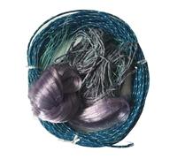 HESHUWEN Filet Monofilament Filet de pêche maillant coulé 1,8 m Haut 30 Long Piège à Poissons Réseau Capture(Mesh 50x50mm)