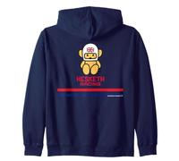 Hesketh Racing Logo Champion du Monde de l'équipe à Rayures Mascotte rétro Sweat à Capuche