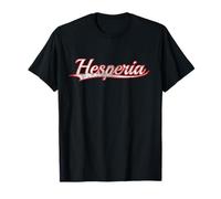 Hesperia California Mojave Desert Vintage Varsity Distressed T-Shirt